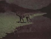 Frederic Remington Moon-light,wolf (mk43)